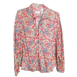 Liz Claiborne Vintage Paisley Blouse